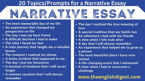 NARRATIVE .